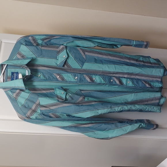 Wrangler Western Other - Vintage Wrangler Western shirt mn. sz.16-16.5